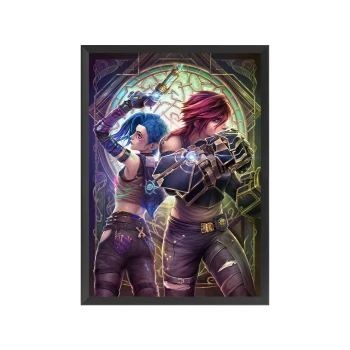 تابلو انیمیشن آرکین لیگ افسانه ها Arcane League of Legends