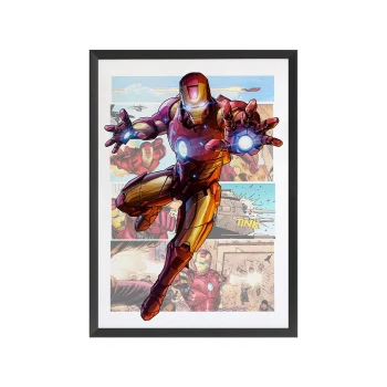 تابلو کمیک مرد آهنی Iron Man Comic
