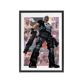 تابلو کمیک پانیشر Punisher Comic
