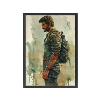 تابلو شخصیت جوئل در بازی آخرین بازمانده THE LAST OF US
