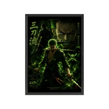 تابلو شخصیت رورونوا زورو Roronoa Zoro کد 100087